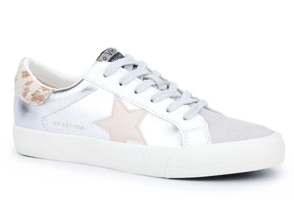 Vintage Havana Grande Star Sneakers Silver/Grey Multi Size 9 - Picture 3 of 10